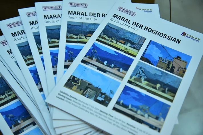Roofs of The City a solo exhibition by Maral Der Boghossian
